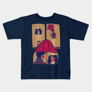 rainy day Kids T-Shirt